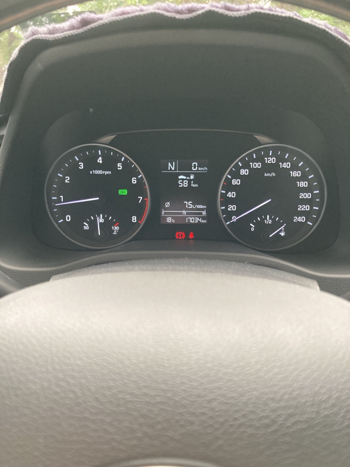 Hyundai Elantra 20000公里定保紀錄