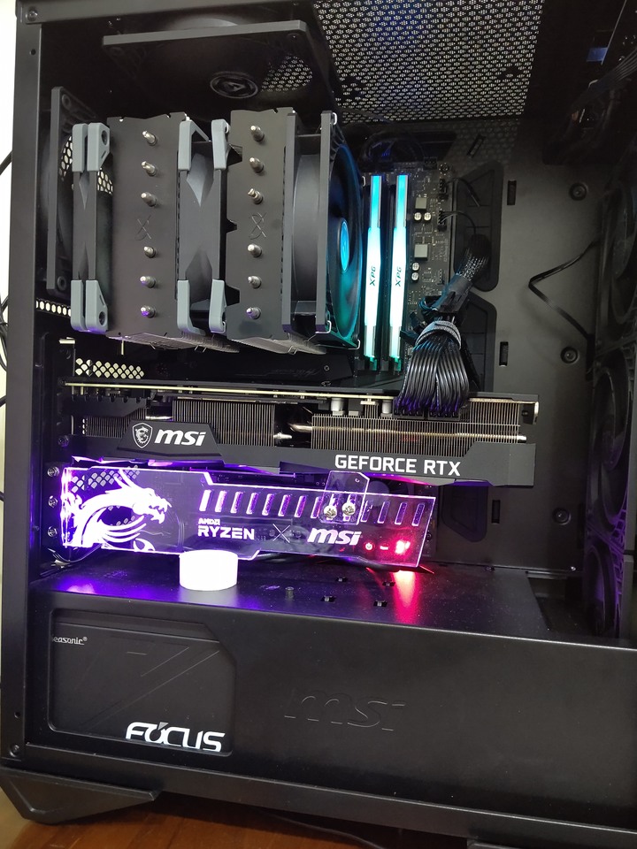 MSI MPG GUNGNIR 110M已上機偽開箱分享