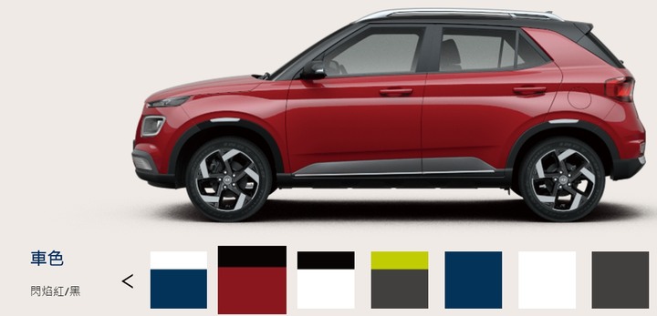 (HYUNDAI Venue)新車停室外停車場,哪種顏色適合風吹日曬雨淋?