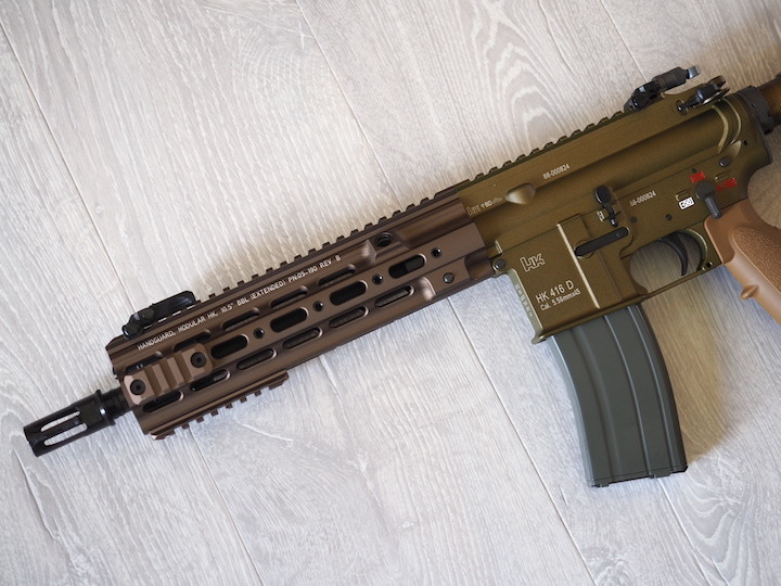 [開箱] VFC HK416 Delta Custom 氣動空氣軟槍