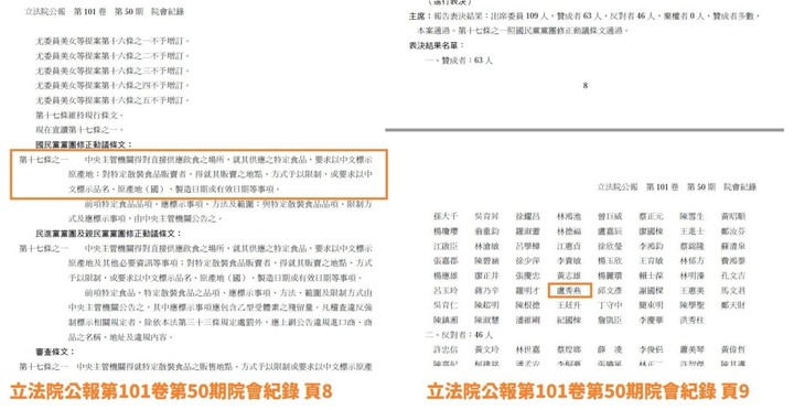 ★★【說謊雙標台中市長】★★盧秀燕當年同意萊牛進口★★