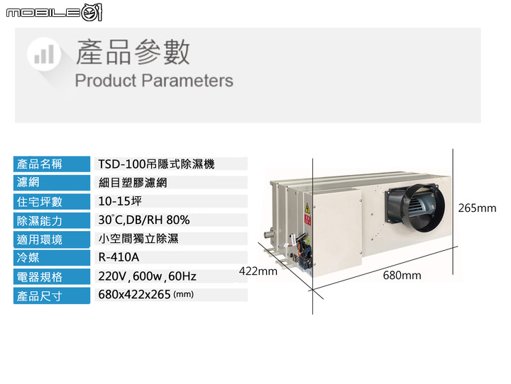 吊隱式除濕機 ＶＳ 全戶式除濕機