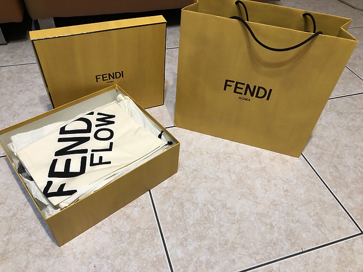 點我看大圖 【開箱】FENDI FLOW 無鞋帶運動鞋開箱分享