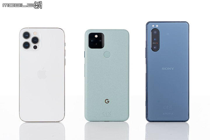 iPhone 12 Pro / Pixel 5 / Xperia 5 II 人像、夜景PK|挑戰6吋羽量之巔!