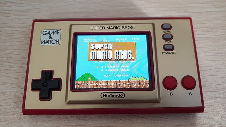 GAME&WATCH 超級瑪利歐兄弟 日版開箱