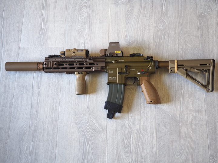 [開箱] VFC HK416 Delta Custom 氣動空氣軟槍