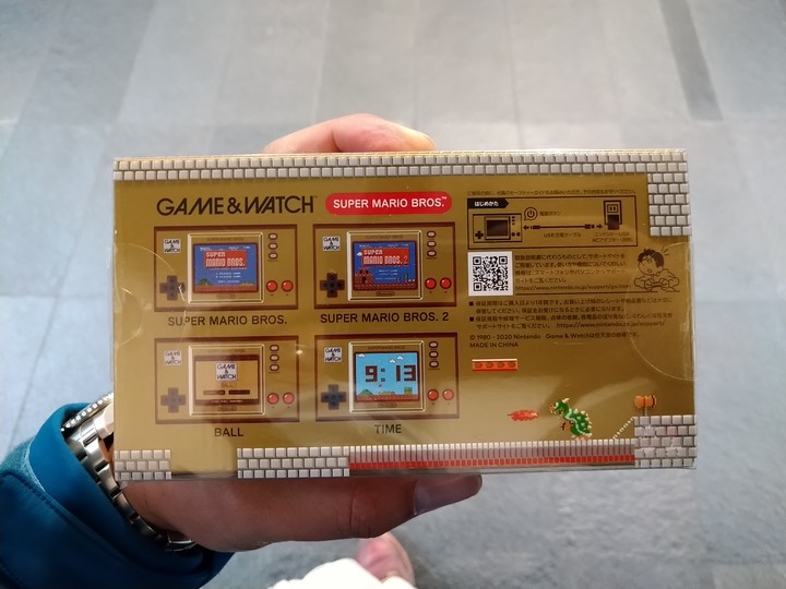 【站著也要開箱】開一個童年回憶的總和:任天堂GAME&WATCH