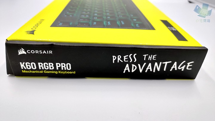 【小宅開箱】CORSAIR K60 RGB PRO 啊？我變瘦了