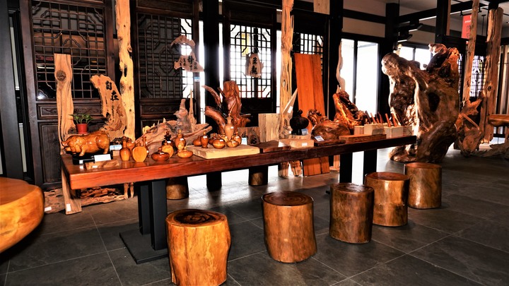 嘉義翁聚德觀光工廠工藝品賞析