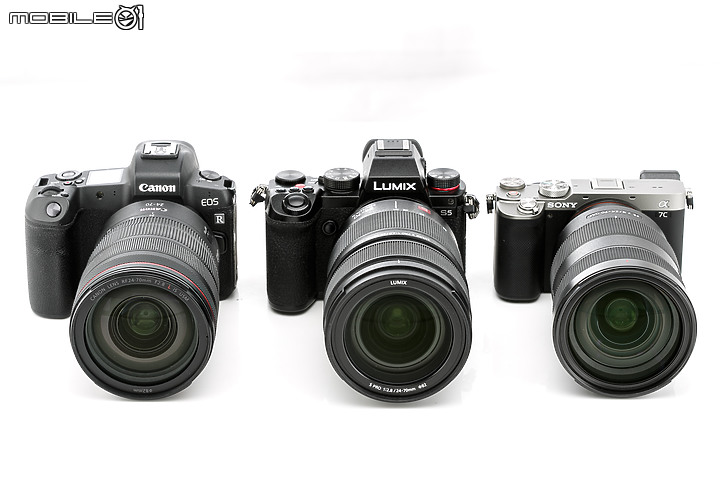 【中階無反集評】Canon EOS R vs. Panasonic S5 vs. Sony A7C 三機大亂鬥！