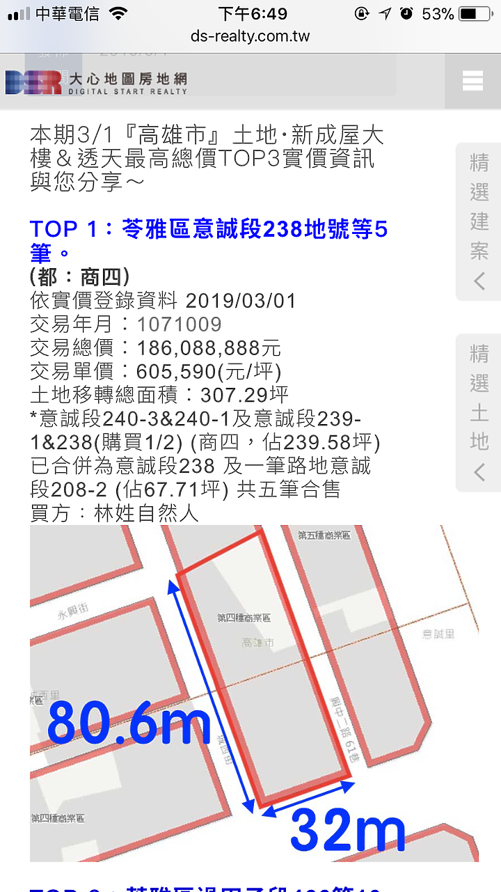 點我看大圖 「星玥灣」土地+建物成本估算
