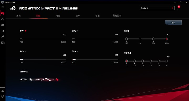 華碩 ROG Strix Impact II Wireless 開箱