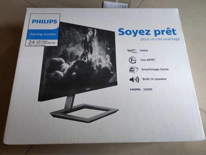 [開箱]PHILIPS 24型 242E1GAJ 螢幕