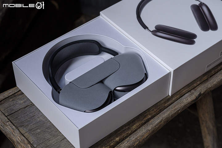 點我看大圖 Apple AirPods Max深空灰开箱