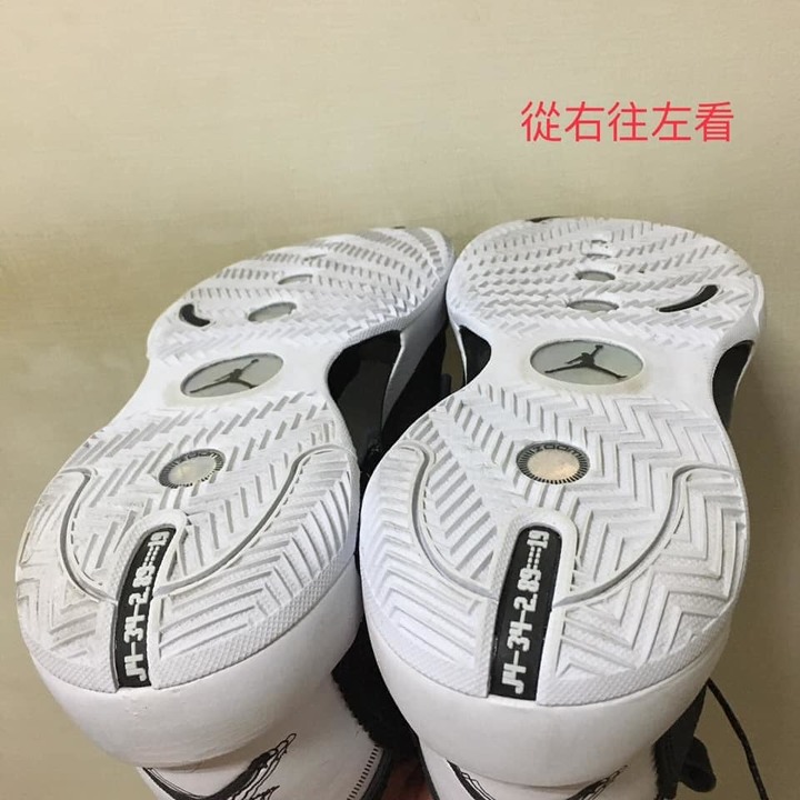 三雙Jordan XXXIV前掌氣墊突然沒氣,第三雙送廠商中_10月廠商換一雙給我但11月初又掛了...