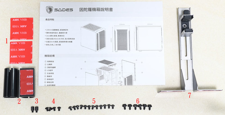 SADES賽德斯Indra因陀羅機殼簡介