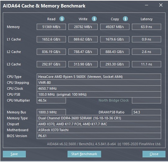 X370太極 + R5 5600X