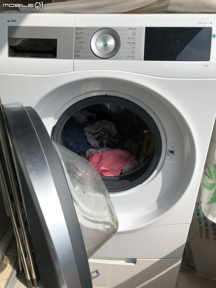 "BOSCH i-DOS 智慧精算洗衣機"開箱心得分享
