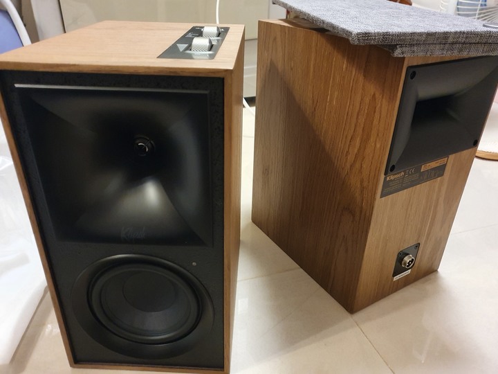 點我看大圖 Klipsch The Fives 開箱與試聽聲霸小心得