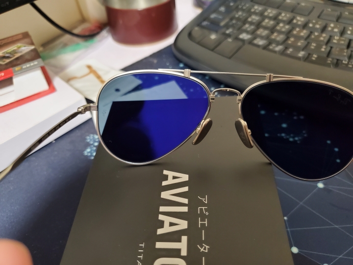 Rayban雷朋8125太陽眼鏡開箱