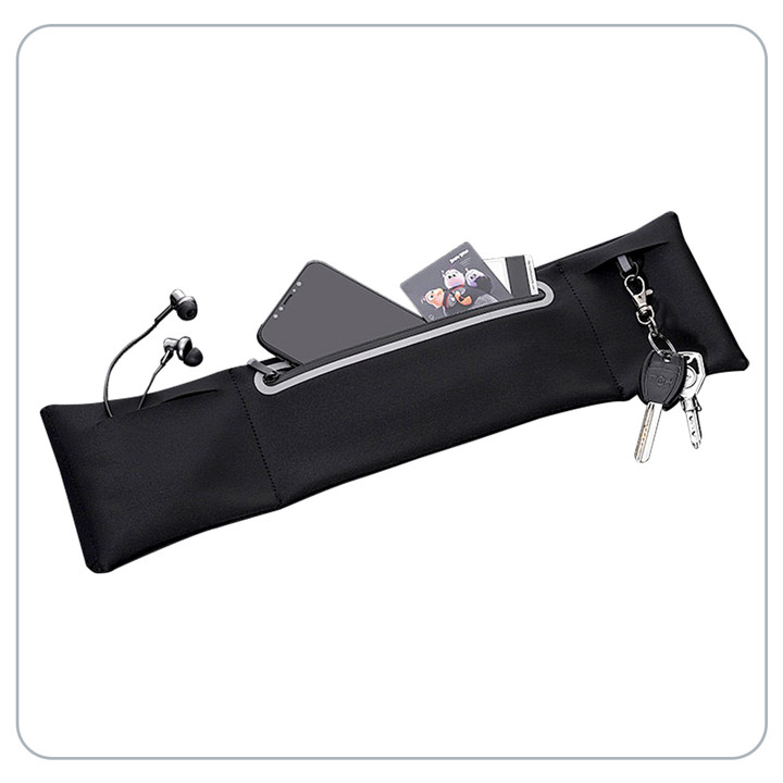 運動腰包旅行防盜包推薦 With Me|細節看出用心,超薄貼身,多層收納,防水防盜拉鍊