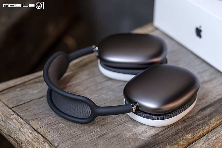點我看大圖 Apple AirPods Max深空灰开箱