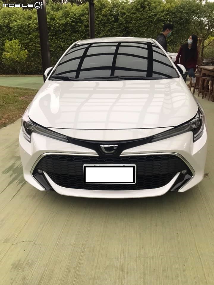 (純享)今天終於等到交車了Corolla sport