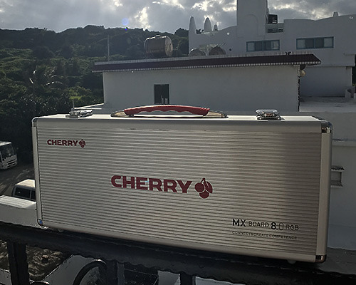 點我看大圖 很久以前踢到一把德意志工藝,CHERRY MX BOARD 8.0 RGB機械鍵盤!