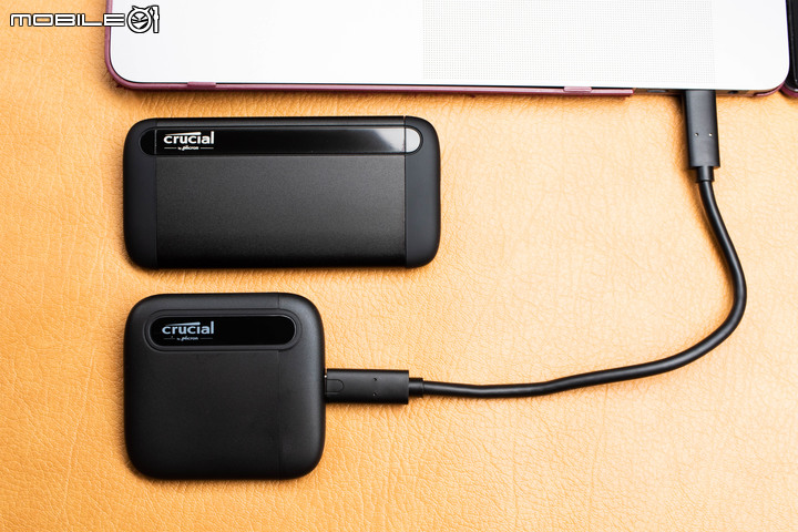美光 Crucial X6/X8 2TB USB-C SSD 實測 兼具輕巧與容量的外接儲存選擇