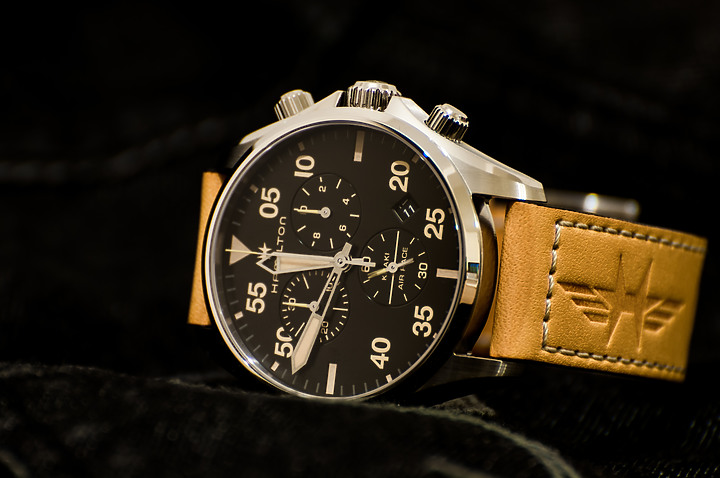 「Hamilton Khaki Pilot」漢米爾頓卡其飛行計時錶 - 開別人箱開箱文