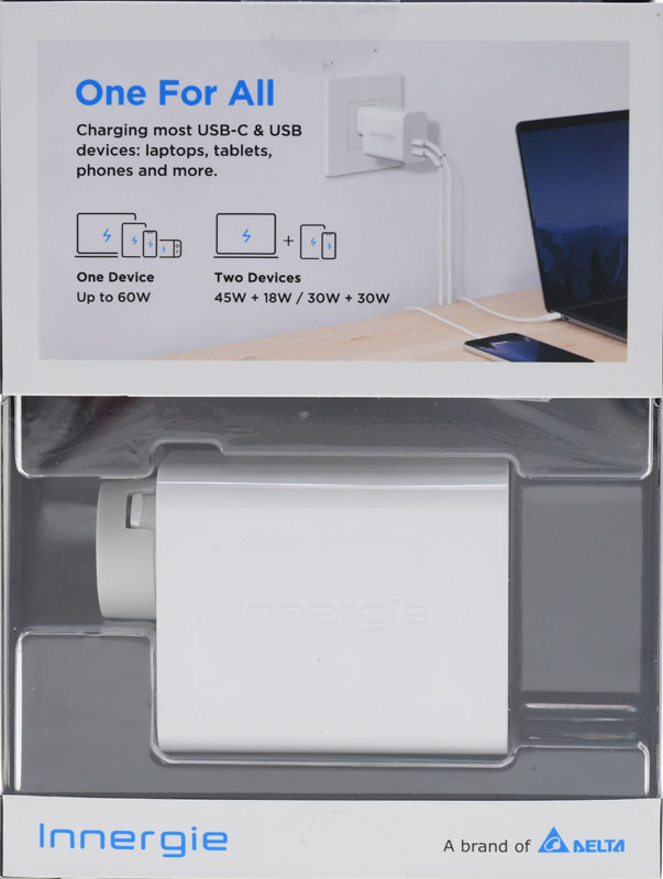 Innergie C6 Duo國際版USB-C萬用雙埠充電器測試