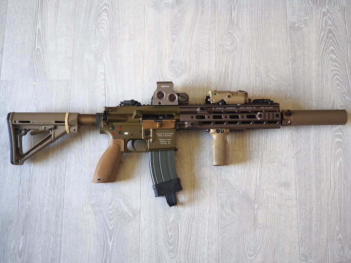 [開箱] VFC HK416 Delta Custom 氣動空氣軟槍
