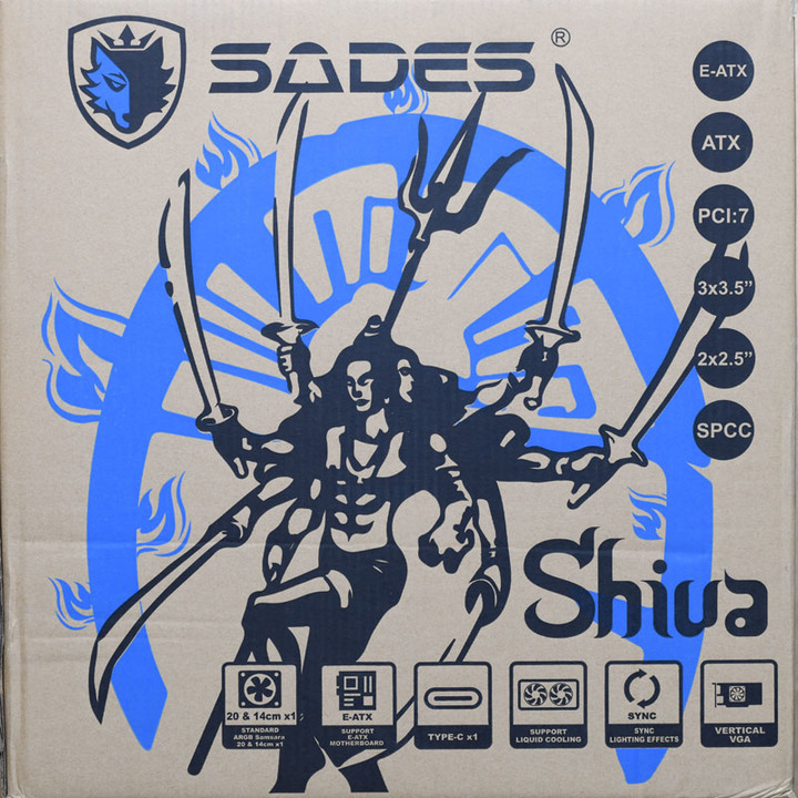 SADES賽德斯Shiva濕婆神機殼簡介