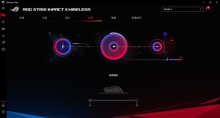 華碩 ROG Strix Impact II Wireless 開箱