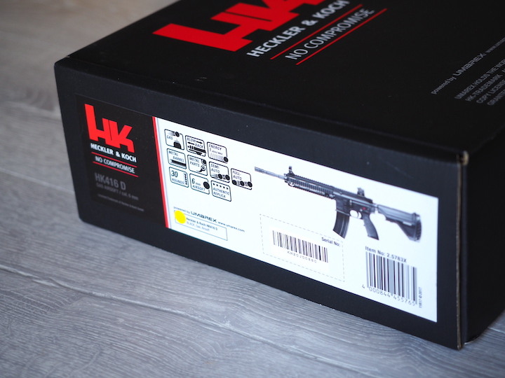 [開箱] VFC HK416 Delta Custom 氣動空氣軟槍