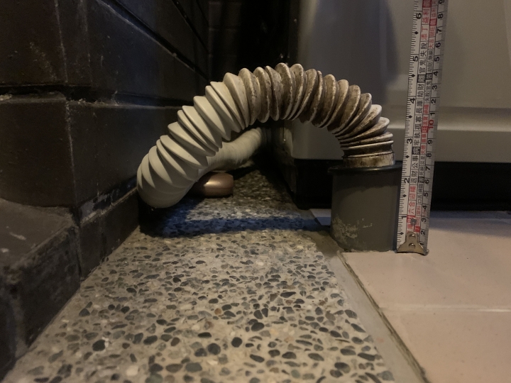 洗衣機排水管可以這樣嗎？