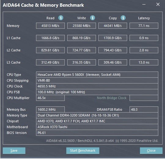 X370太極 + R5 5600X