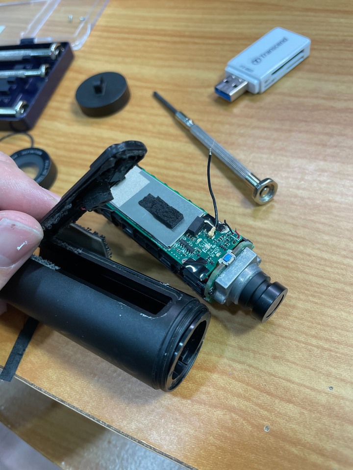 Mio M777 拆機更換鏡頭半失敗(確認為SONY IMX307)