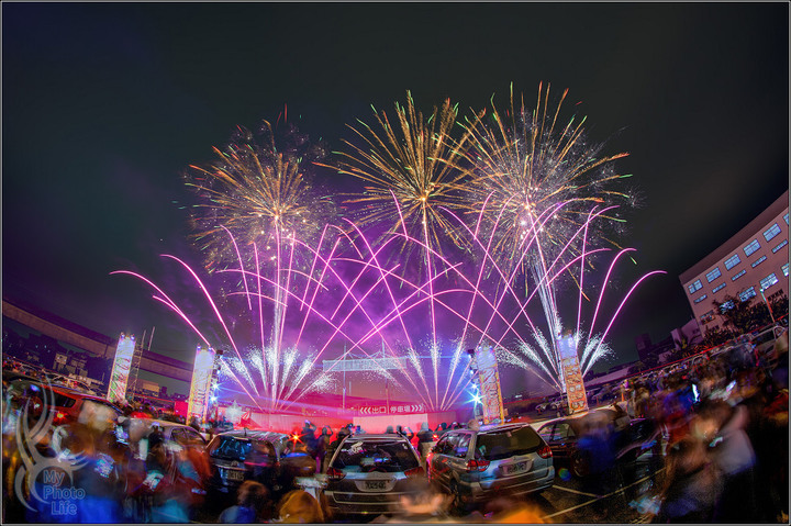 2021樹林興仁夜市．百萬跨年煙火