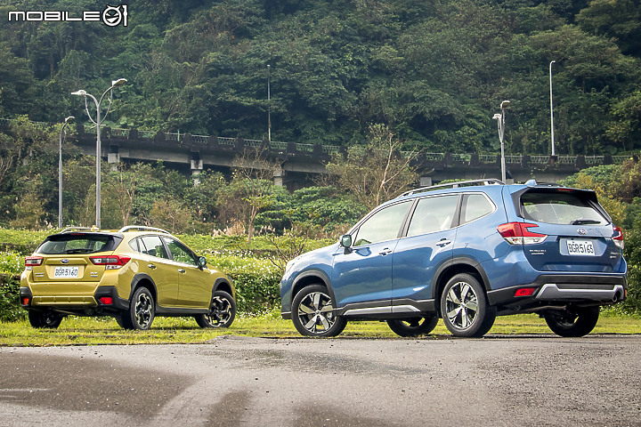 Subaru 2021 年式 XV & Forester 試駕|配備升級、安全進化的休旅雙雄