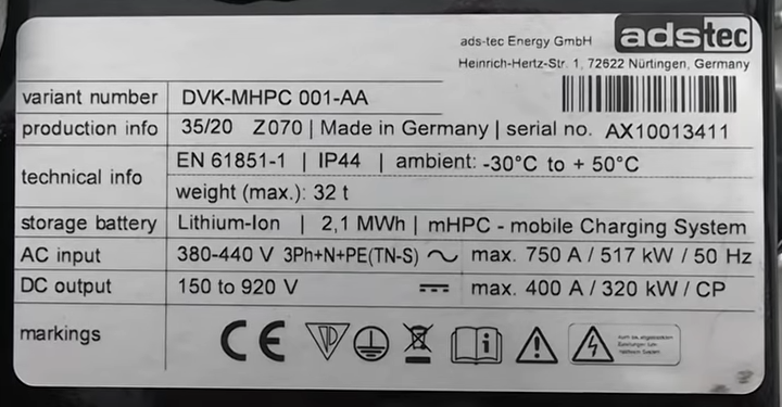 《超級充電站》Porsche的2.1MWh移動式直流快充規格