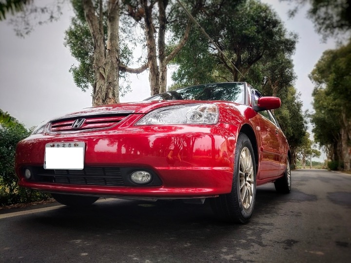 二十年老車HONDA FERIO重新烤漆分享
