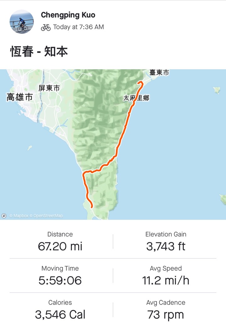(2021) 🚴🚴 跨年單車環島趣 9天8夜 (捷安特)