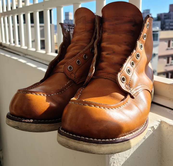 [分享] RED WING 9875 舊化分享 + 不專業保養