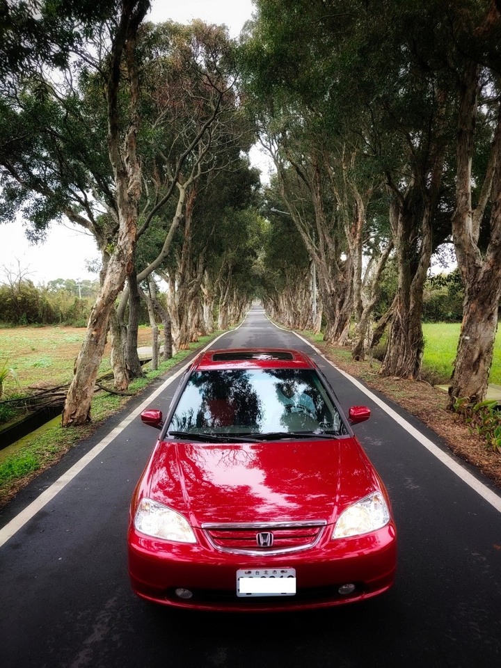 二十年老車HONDA FERIO重新烤漆分享