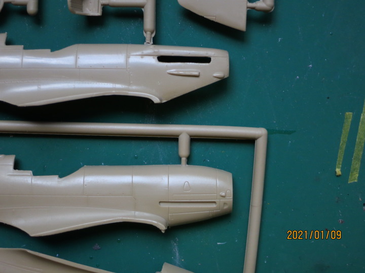1F開箱,6F完工之" 當噴火遇上了梅塞施米特"之 布靈根 BRENGUN 1/72 Spitfire MK Vb "Messerspit"
