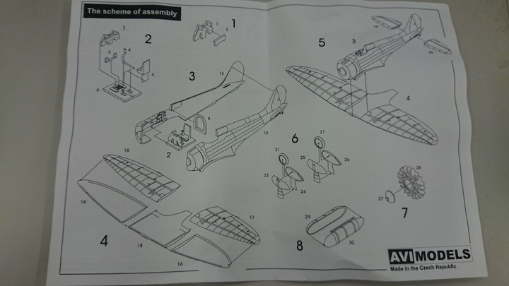 [開箱]少見之AVI Models系列之日本九六式艦上戰鬥機1號、2號2型前期型