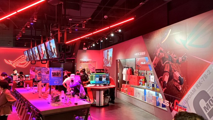 點我看大圖 ASUS × 鋼彈特展 宿命の出会い 活動分享!