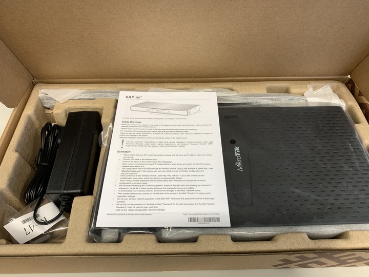 [微開箱] Mikrotik hAP ac^3