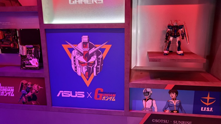 點我看大圖 ASUS × 鋼彈特展 宿命の出会い 活動分享!